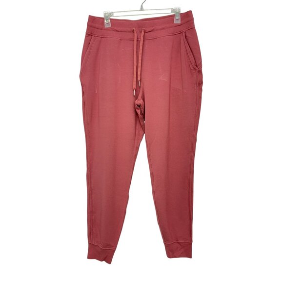lululemon athletica Pants - Lululemon Warm Down Jogger Micro Modal Fleece Brier Rose 25545 Women's size 12